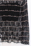 SWAYING 25 Spring/Summer Diamond Check Cardigan SW-SW25SS1T23C3-HEI Black SW25SS1T23C1